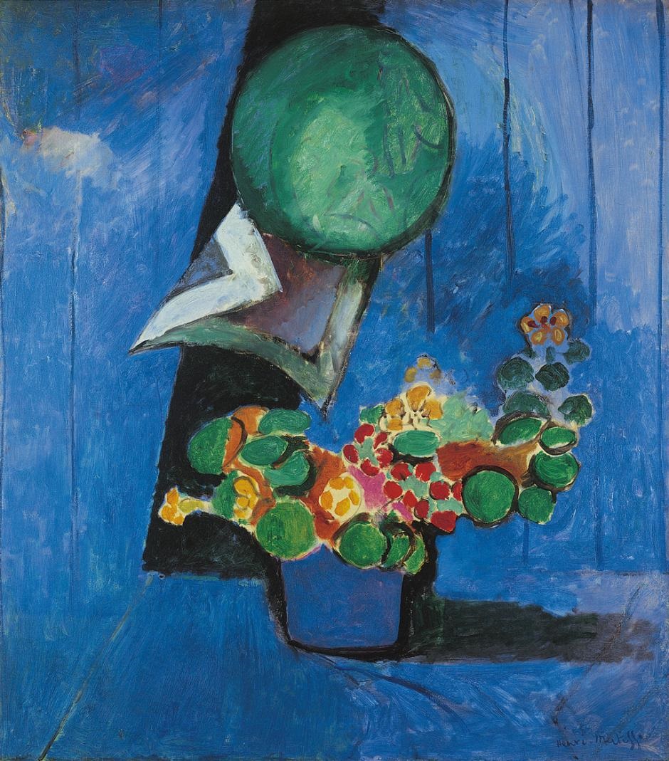 Henri Matisse - Flowers and Ceramic Plate 1913